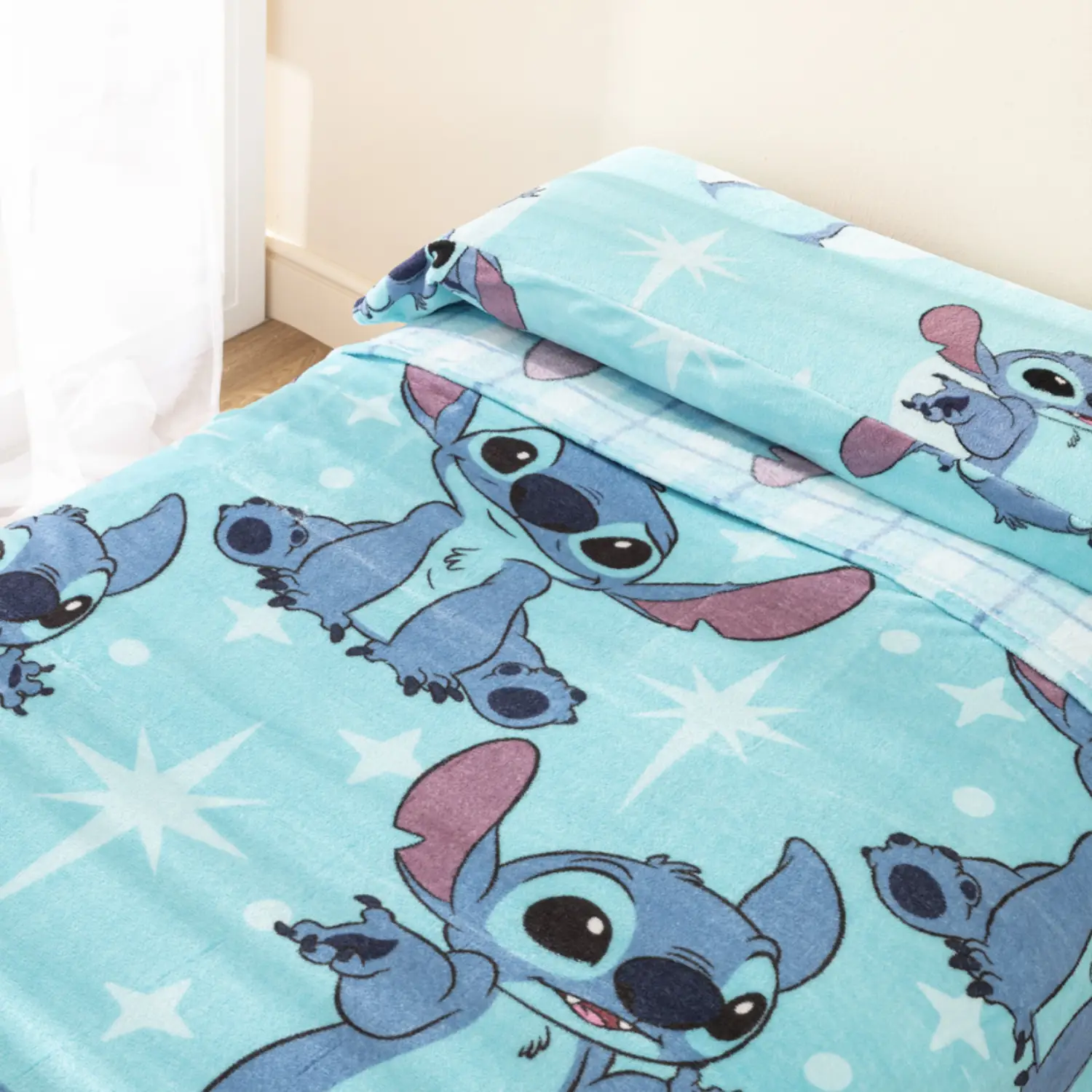 Sábanas infantil Coralina Stitch 2 Sábanas infantil Coralina Stitch