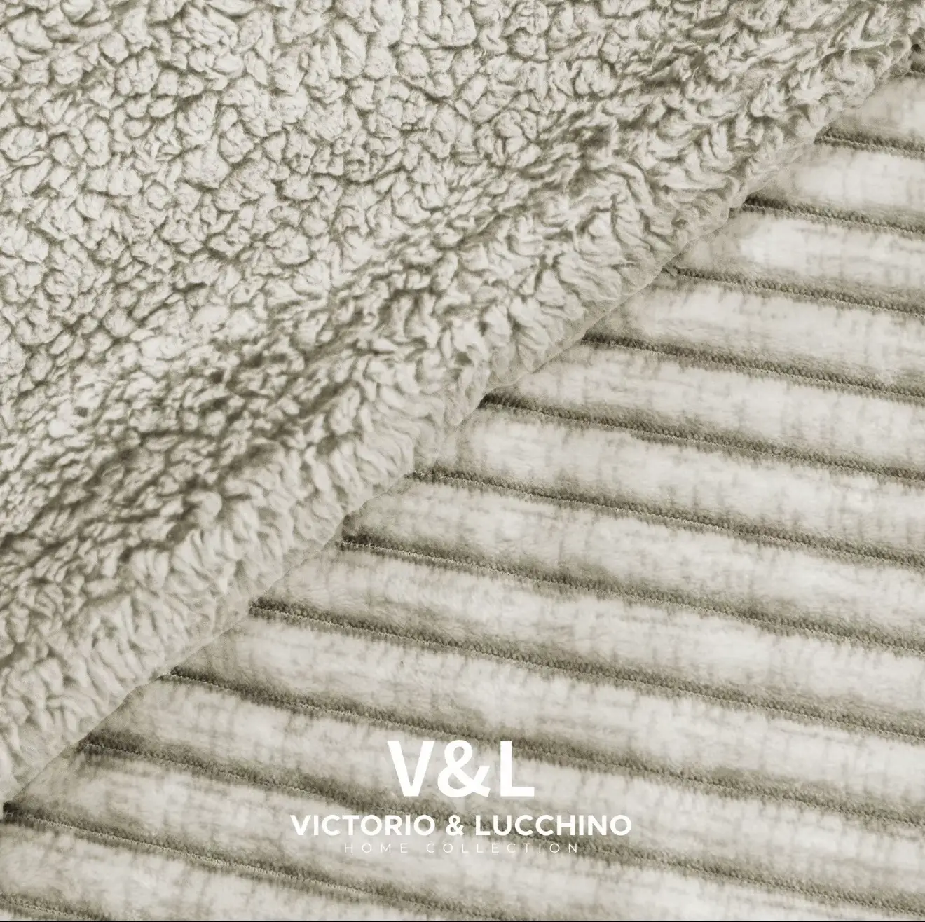 Edredón Comfort Sherpa Melange Beige Victorio & Lucchino 5 Edredón Comfort Sherpa Melange Beige Victorio & Lucchino - Imagen 5