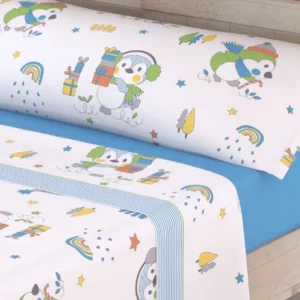 Sábanas Coralina Pingüinos de Victorio & Lucchino
