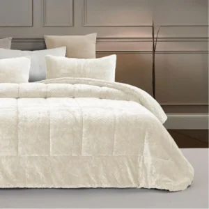 Edredón Comforter Sherpa Nido marfil Victorio & Lucchino