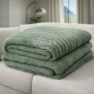 Manta Plaid Sherpa Grande