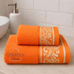 Toalla Algodón Badajoz naranja