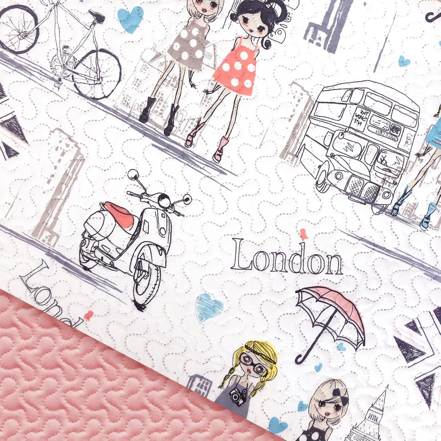Colcha London Victorio & Lucchino 2 Colcha London Victorio & Lucchino - Imagen 2