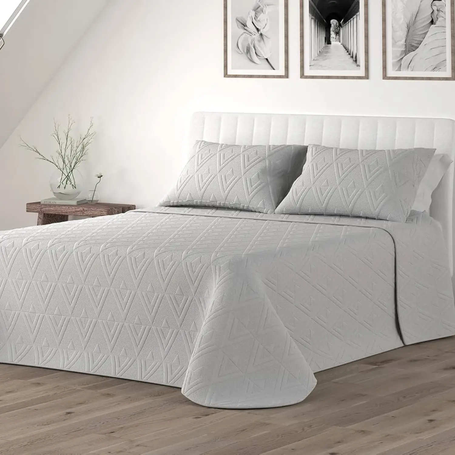 Colcha Bouti Brescia gris Victorio&Lucchino 1 Colcha Bouti Brescia gris Victorio&Lucchino