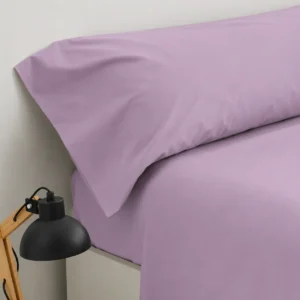 Sábanas Lisas de Microfibra Malva