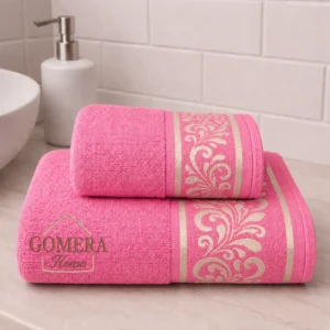 Toalla Algodón Badajoz rosa