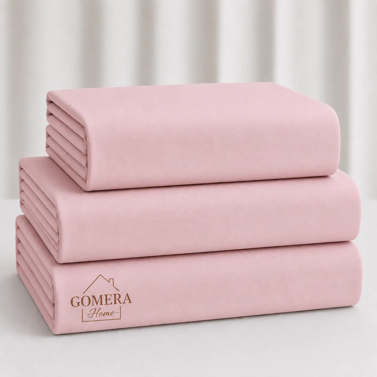 Sábanas Lisas de Microfibra Rosa 2 Sábanas Lisas de Microfibra Rosa
