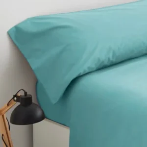 Sábanas Lisas de Microfibra Aqua
