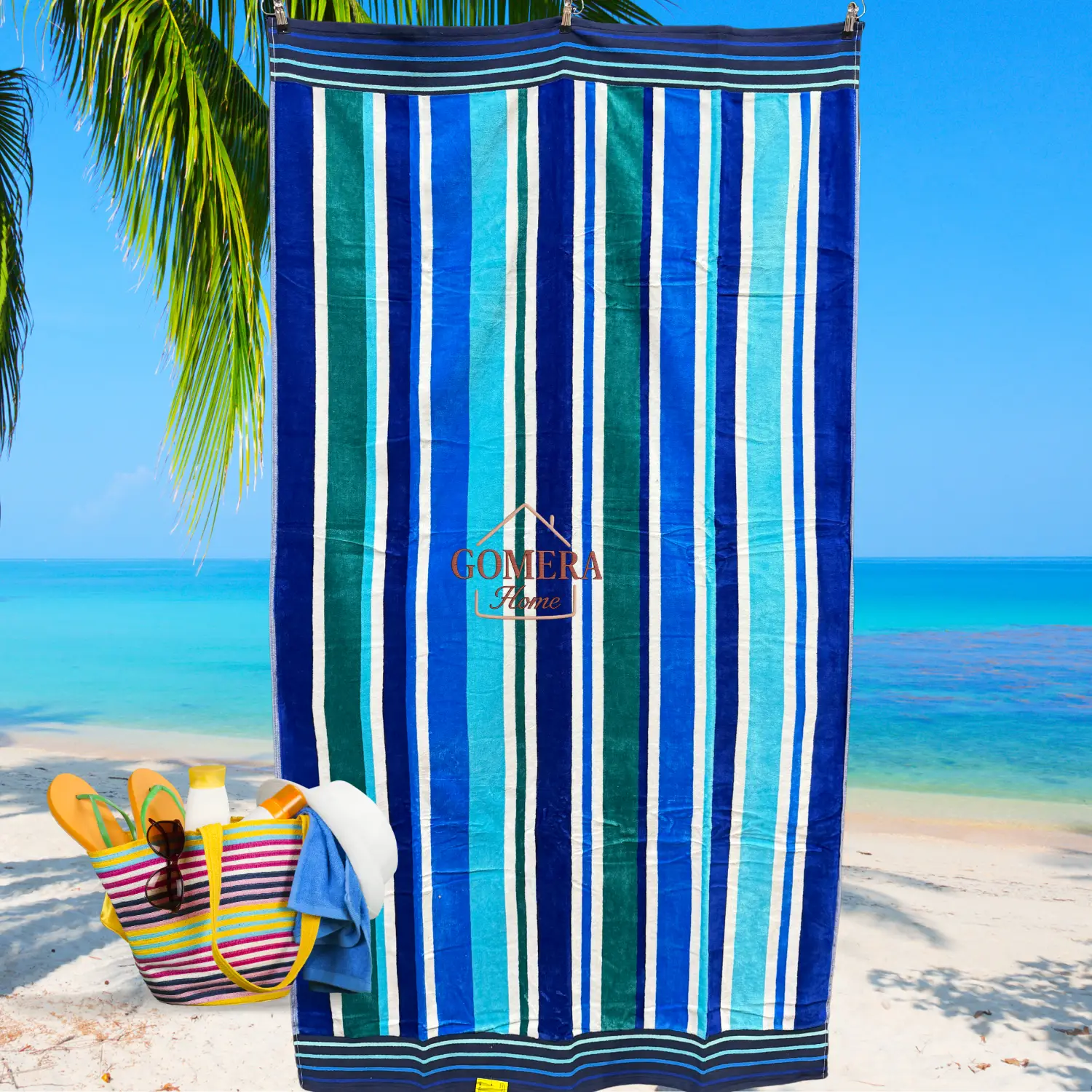 Toalla de Playa XXL Rayas 1 Toalla de Playa XXL Rayas