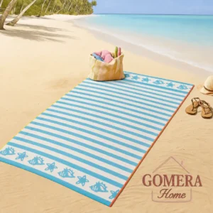 Toalla de Playa Raya turquesa