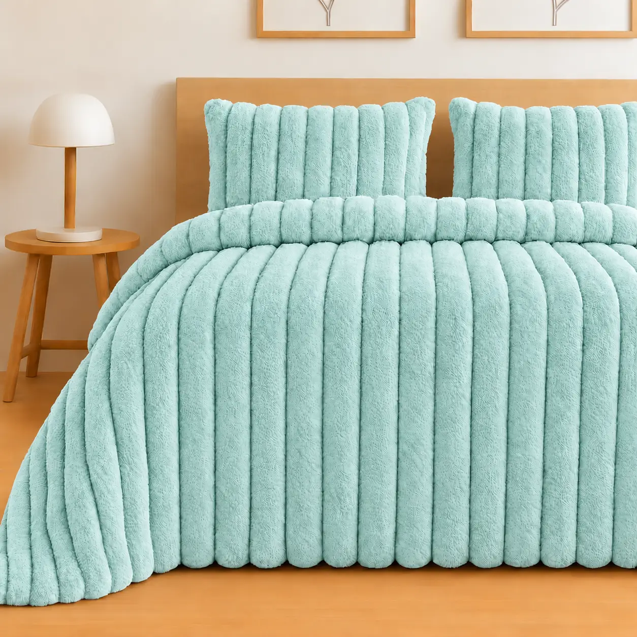 Edredón Rabbit Flannel aqua